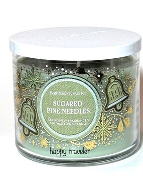 SUGARED PINE NEEDLES 3-Wick Candle